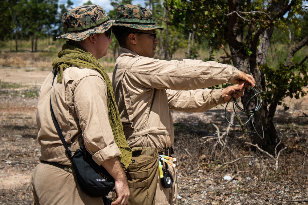 EOD with MRF-D conducts UXO range