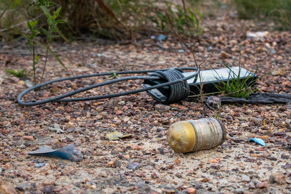 EOD with MRF-D conducts UXO range