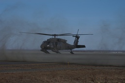 Alaska Army National Guard deploys Black Hawk to Bethel for spring flood season