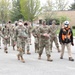 Maj. Gen. Michael C. O' Guinn tours the Muscatatuck Urban Training Center