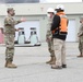 Maj. Gen. Michael C. O' Guinn is brought to a disaster training area