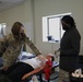 Brig. Gen. Jocelyn A. Leventhal observes a disaster victim manikin