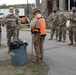 Maj. Gen. Michael C. O' Guinn greets a 456th MCAT soldier