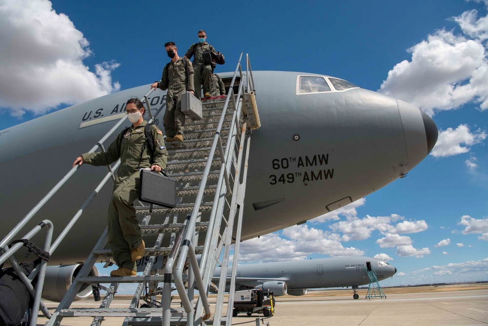 349 AMW Airmen Hone Skills at Exercise Nexus Dawn