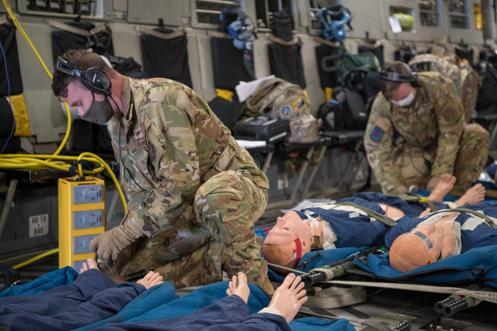 349 AMW and 446 AW Airmen Hone Skills at Exercise Nexus Dawn