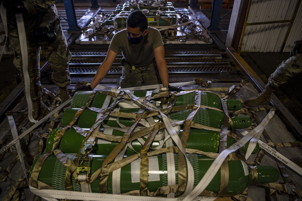 Travis AFB is delivering life-saving COVID aid to India
