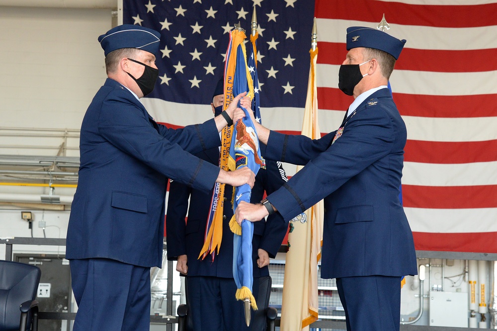 U.S. Air Force Col. Derek B. Routt appointed to command of the 177th Fighter Wing