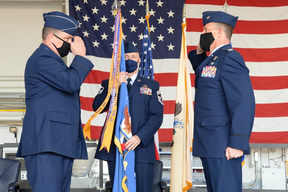 U.S. Air Force Col. Derek B. Routt appointed to command of the 177th Fighter Wing