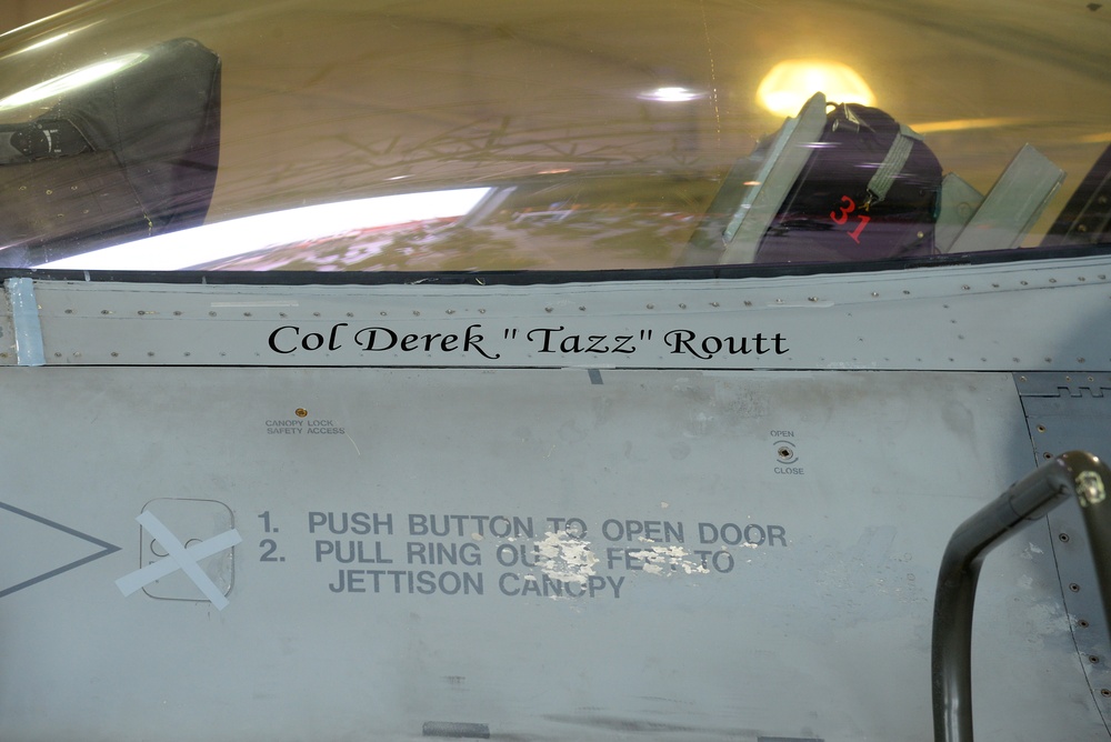U.S. Air Force Col. Derek B. Routt appointed to command of the 177th Fighter Wing