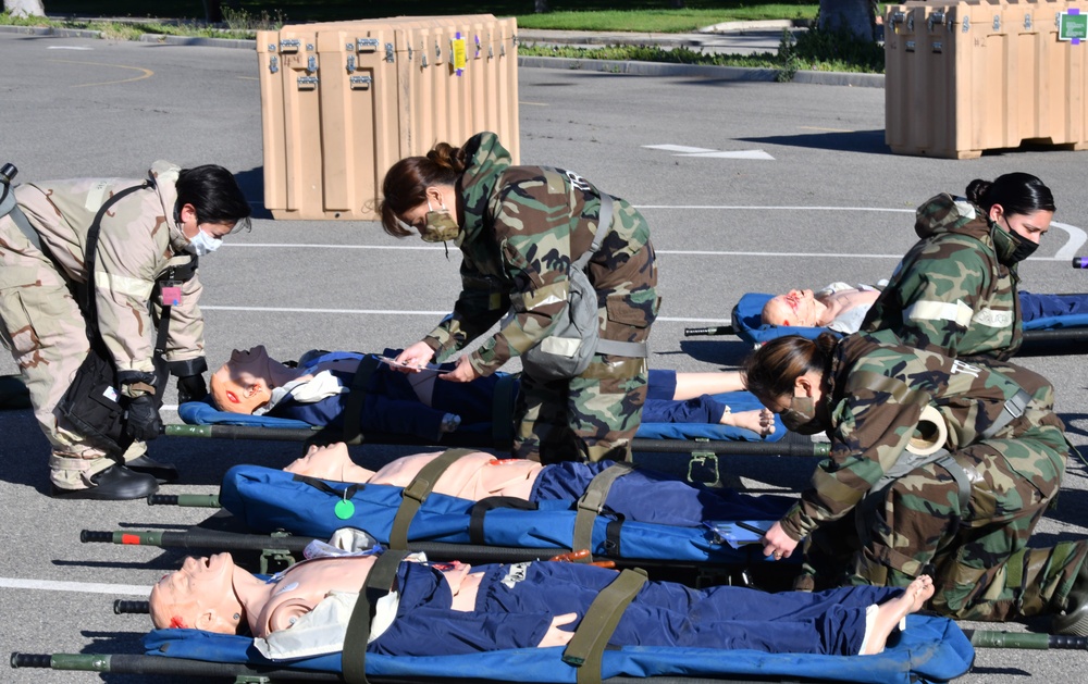 Medical training scenario during Exercise Nexus Dawn