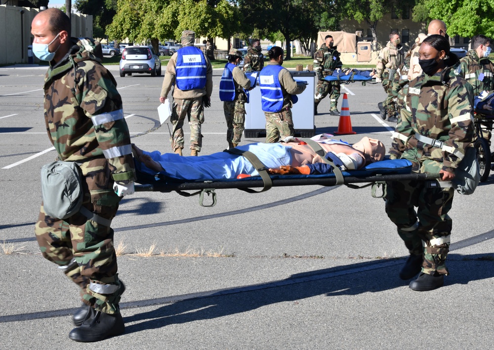 Medical training scenario during Exercise Nexus Dawn