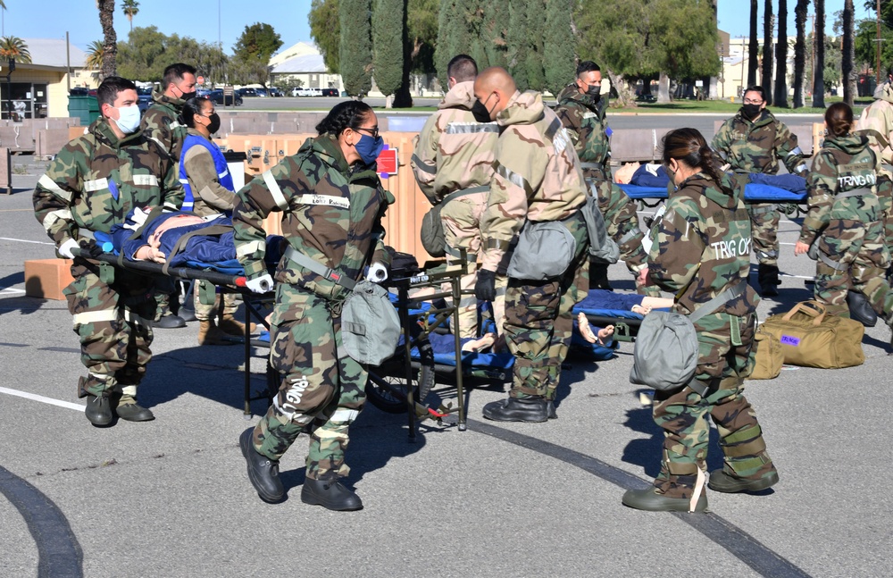 Medical training scenario during Exercise Nexus Dawn