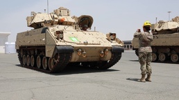 Port Yanbu operations in Saudi Arabia for Logistics Exercise 21