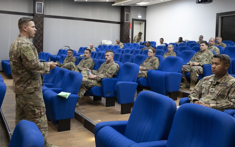 Deployed Chiefs Unite, Inspire Future Warrant Officers