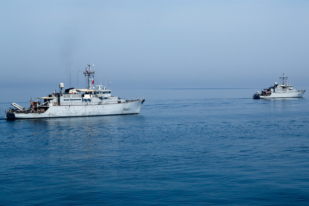 USS GLADIATOR TRANSIT ARABIAN GULF