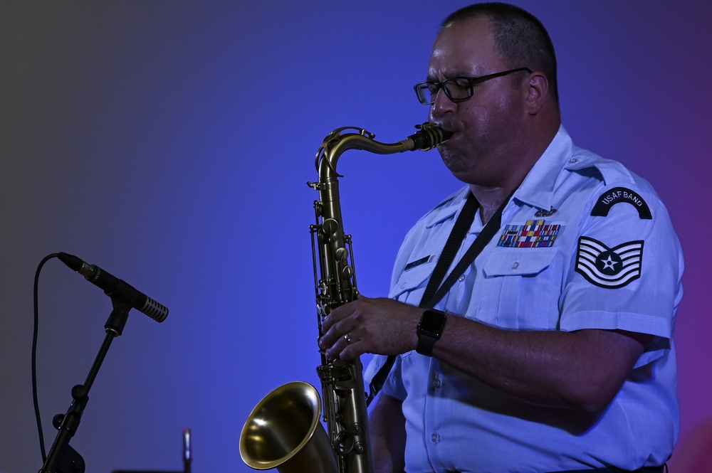 U.S. Air Force AFCENT Band Performs for the American International School Online