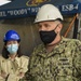VADM Gene Black visits the USS Hershel &quot;Woody&quot; Williams (ESB 4)