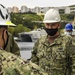 VADM Gene Black visits the USS Hershel &quot;Woody&quot; Williams (ESB 4)