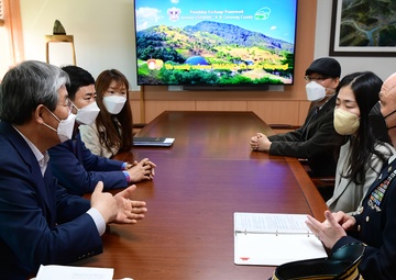 Meeting with officials