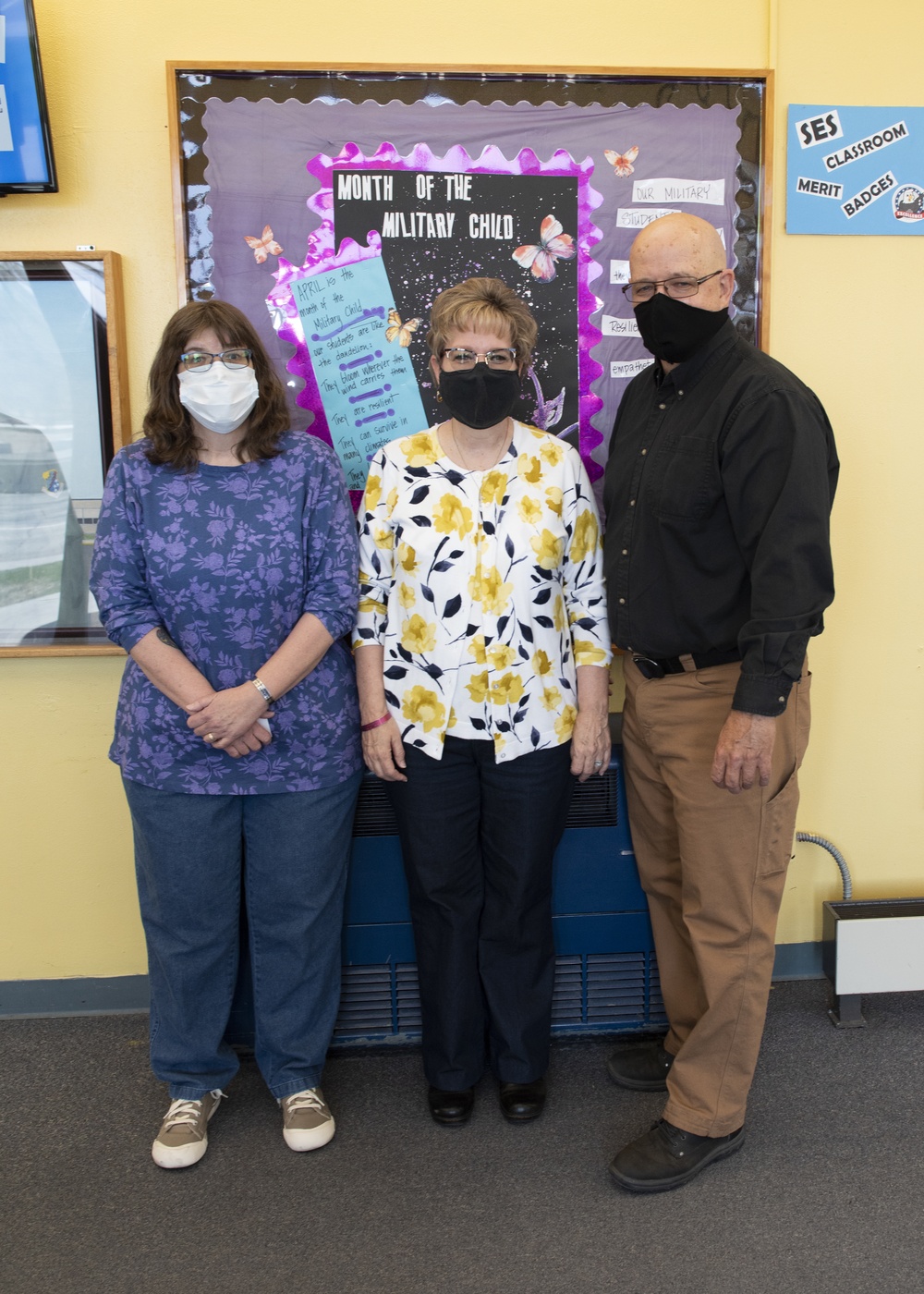 Stephensen Family tours Stephensen Elementary