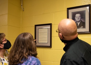 Stephensen Family tours Stephensen Elementary