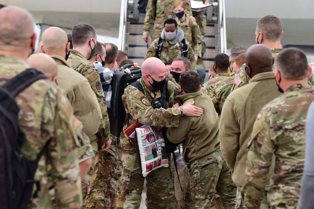 606th ACS return from deployment