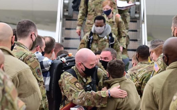 606th ACS return from deployment