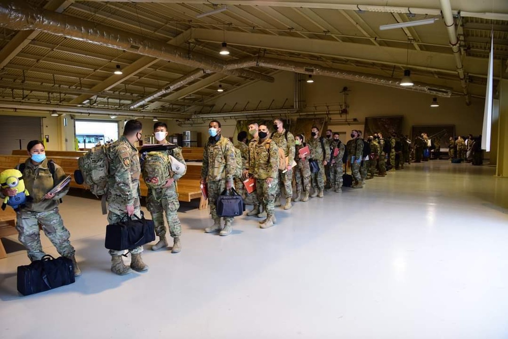 606th ACS return from deployment