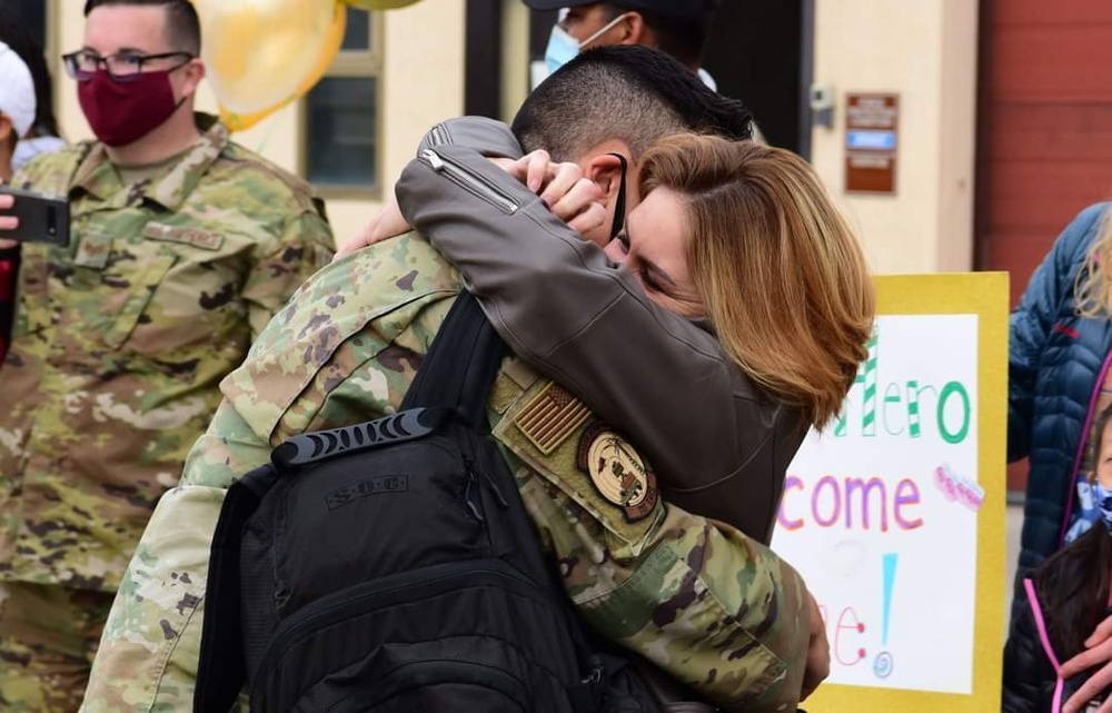 606th ACS return from deployment