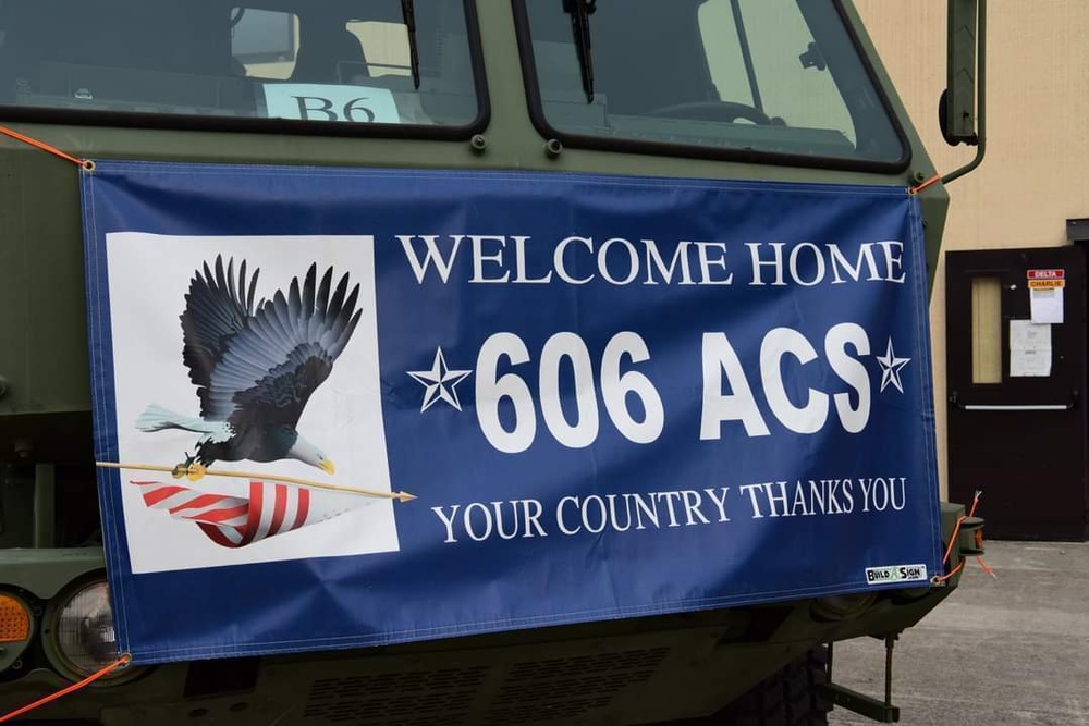 606th ACS return from deployment