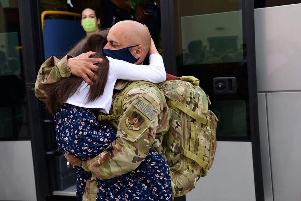 606th ACS return from deployment