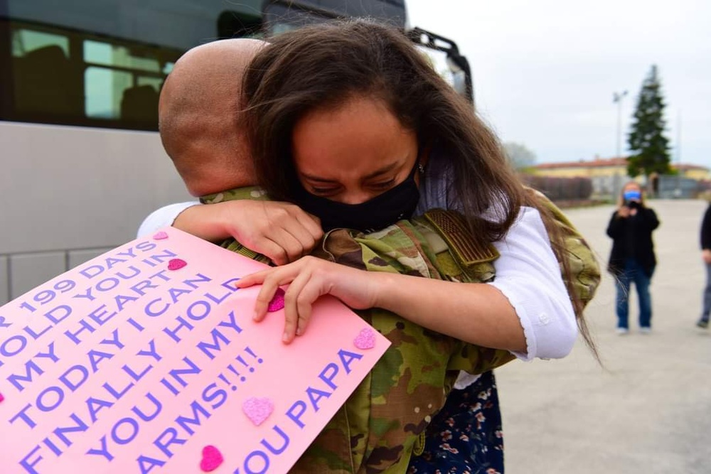 606th ACS return from deployment