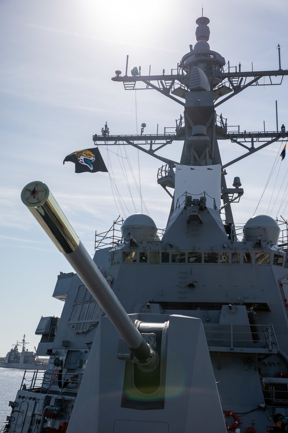 Jacksonville Jags Coach Urban Meyer Visits NAVSTA Mayport
