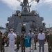 Jacksonville Jags Coach Urban Meyer Visits NAVSTA Mayport