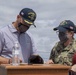 Jacksonville Jags Coach Urban Meyer Visits NAVSTA Mayport