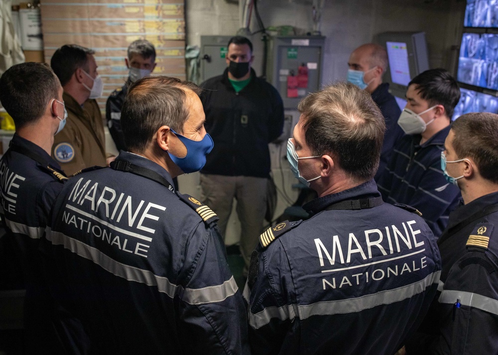 French Navy Visit