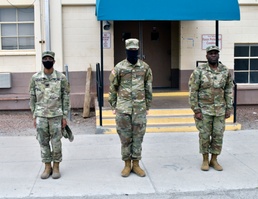 Winfield, Kansas native and 647th Regional Support Group (Forward) Soldier advanced to the rank of Specialist