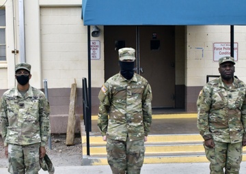 Winfield, Kansas native and 647th Regional Support Group (Forward) Soldier advanced to the rank of Specialist