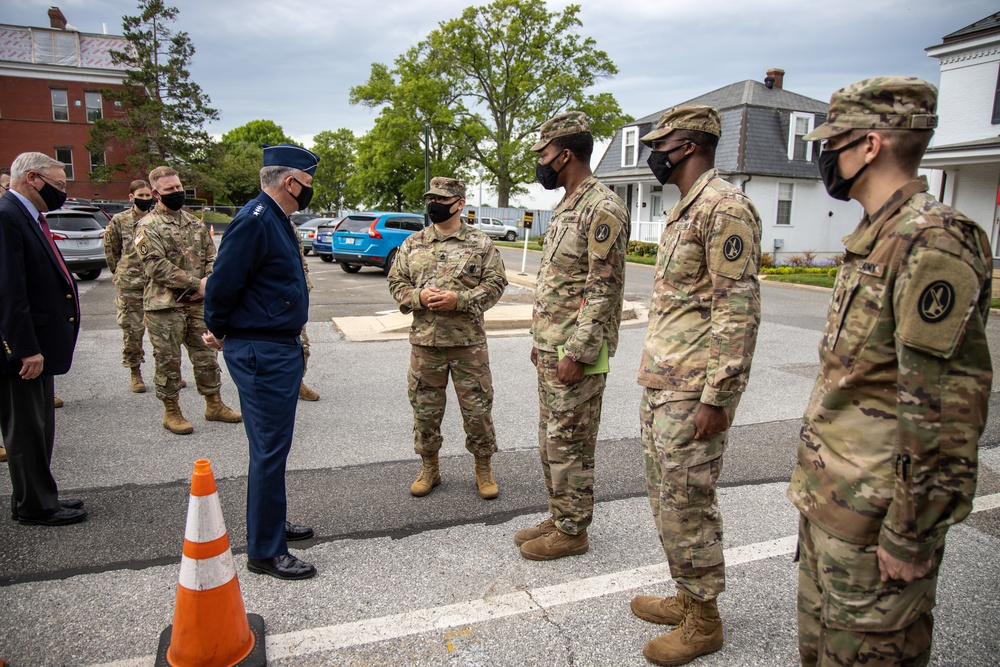 NORTHCOM CDR visits JTF-NCR