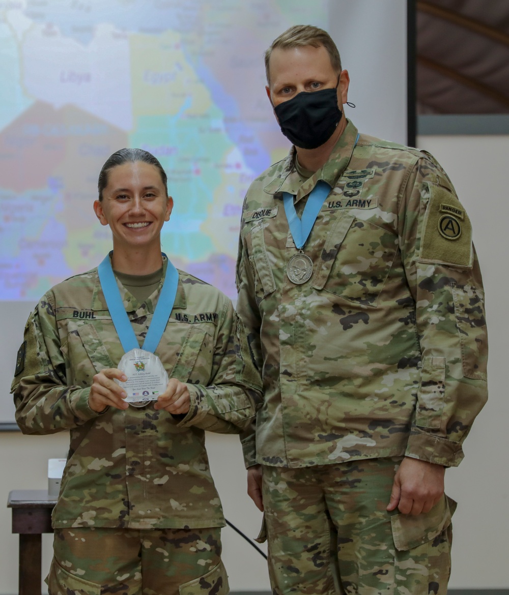 Camp Arifjan inducts newest member of Sergeant Audie Murphy Club