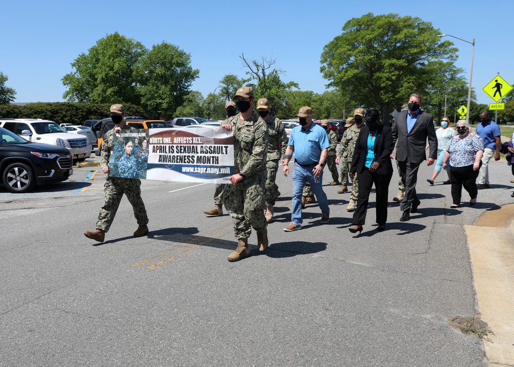 Military Sealift Command Hosts Annual Sexual Assault Awareness Prevention Month Walk
