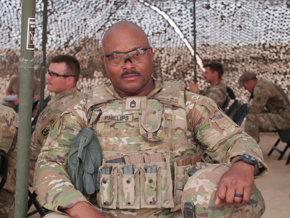 111th Theater Engineer Brigade Soldiers Compete in the 36th Infantry Division Marksmanship Competition