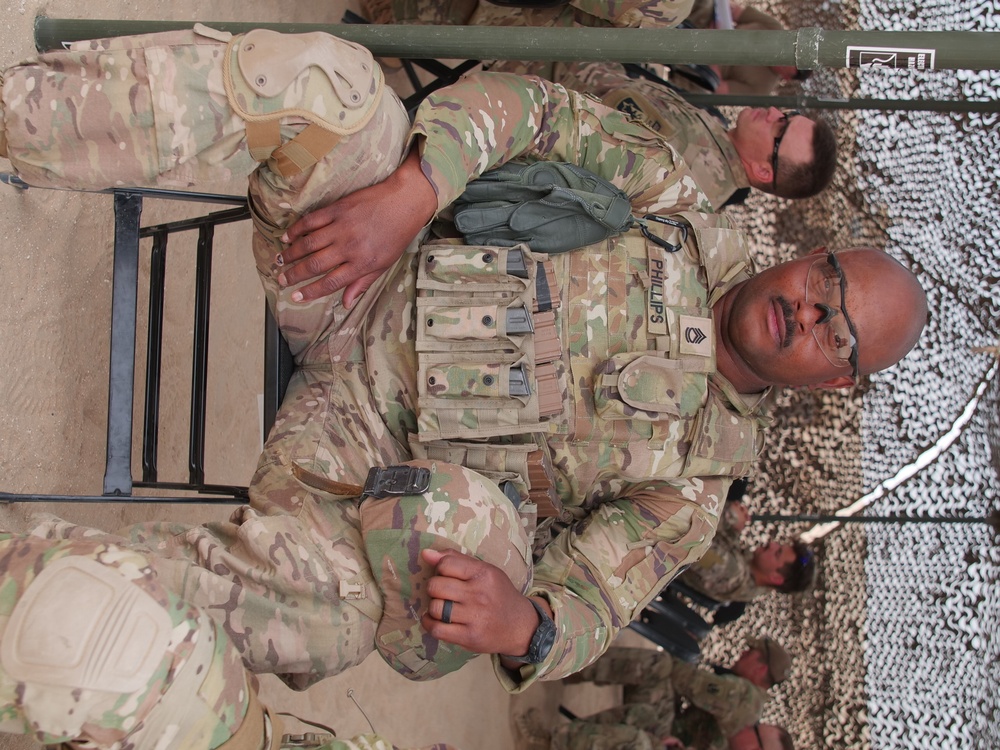 111th Theater Engineer Brigade Soldiers Compete in the 36th Infantry Division Marksmanship Competition