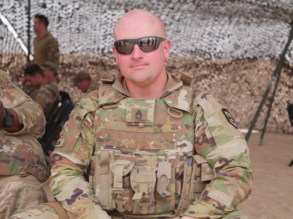 111th Theater Engineer Brigade Soldiers Compete in the 36th Infantry Division Marksmanship Competition