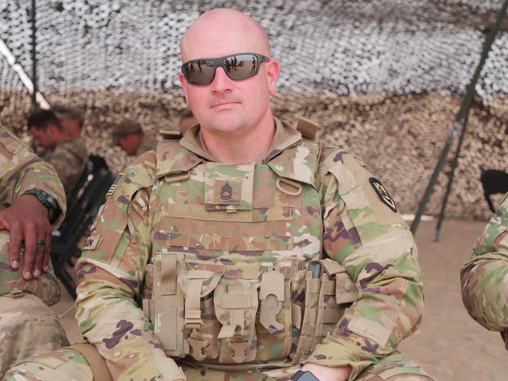 111th Theater Engineer Brigade Soldiers Compete in the 36th Infantry Division Marksmanship Competition