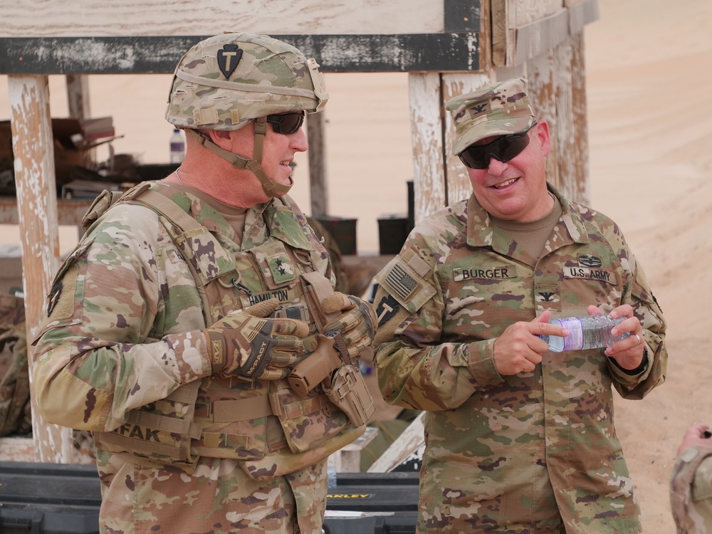 111th Theater Engineer Brigade Soldiers Compete in the 36th Infantry Division Marksmanship Competition