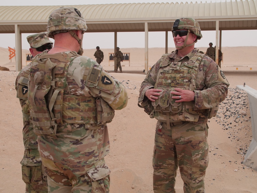 111th Theater Engineer Brigade Soldiers compete in the 36th Infantry Division Marksmanship Competition