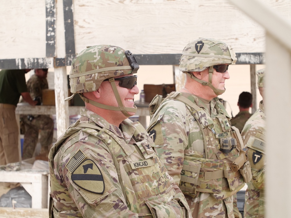 111th Theater Engineer Brigade Soldiers compete in the 36th Infantry Division Marksmanship Competition