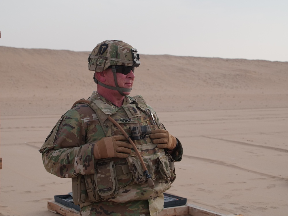 111th Theater Engineer Brigade Soldiers compete in the 36th Infantry Division Marksmanship Competition