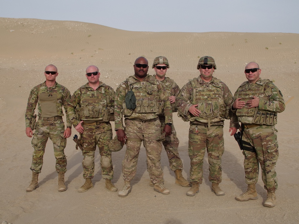 111th Theater Engineer Brigade Soldiers compete in the 36th Infantry Division Marksmanship Competition